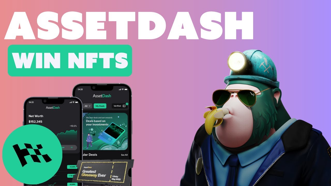 AssetDash Portfolio Tracker: My Fav App to Track & Win NFTs