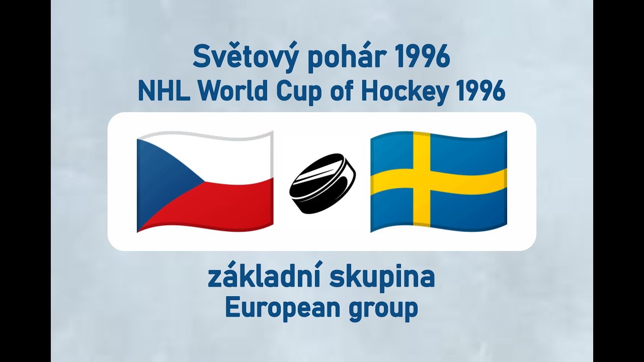 Světový pohár v ledním hokeji 1996, CZE-SWE (základní skupina)