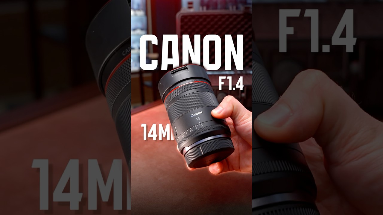 Canon RF 14 1.4: рекордная светосила или сделка с совестью?