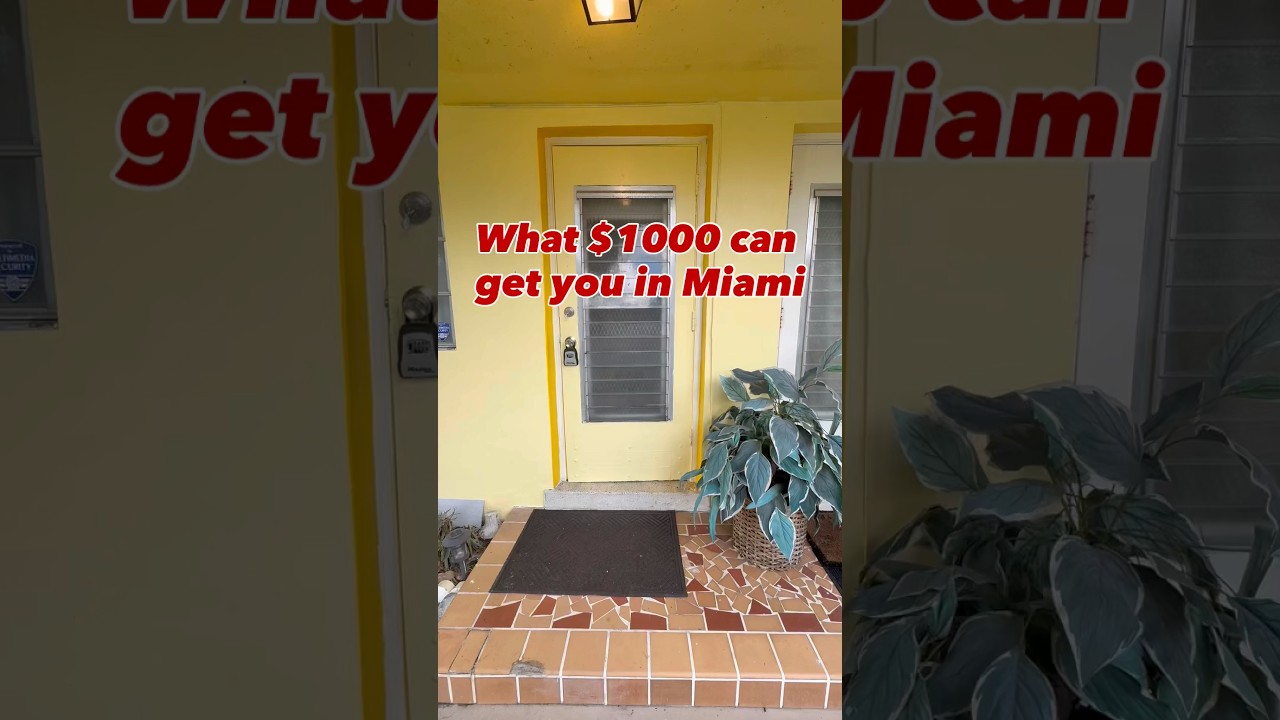 Affordable Rent in Miami ! Let us know what you think in the comments below ⬇️ #rental #miamirealtor