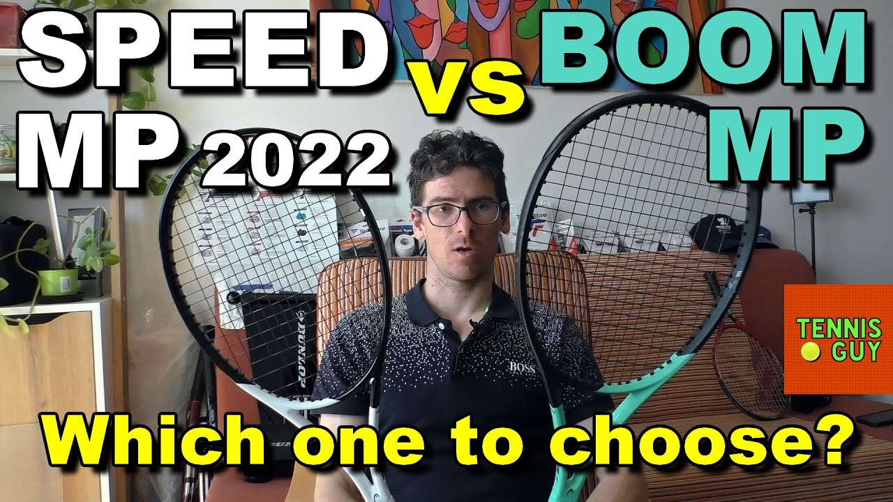 HEAD SPEED MP 2022 vs. HEAD BOOM MP | Tennis Racket Comparison |