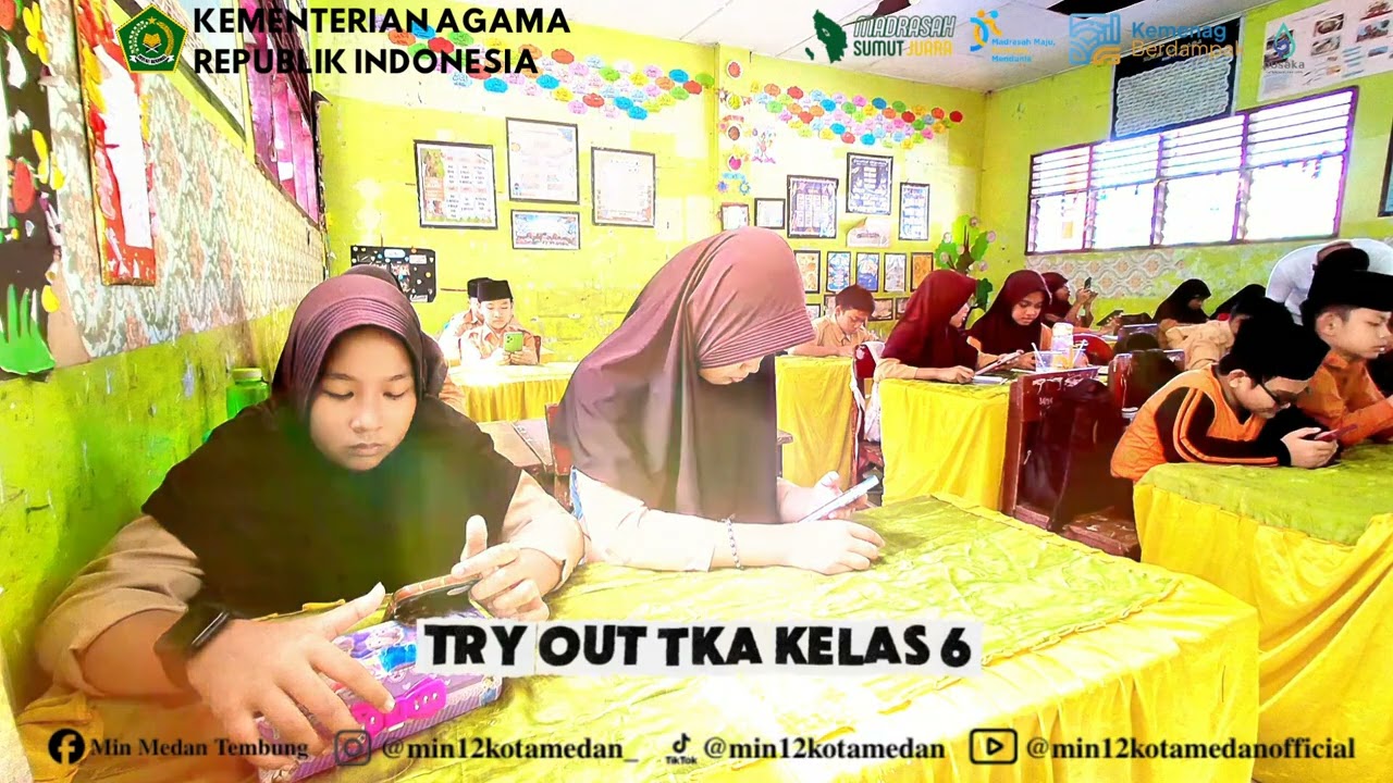 TRYOUT TKA BAGI KELAS 6 DAN TOBK BAGI KELAS 4 DAN 5 📱✊️