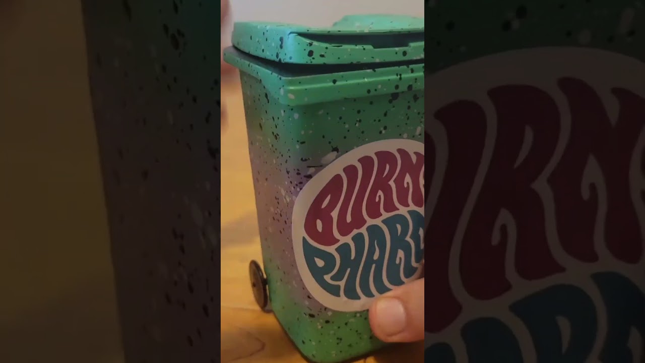 Introducing Custom Ash Cans - The Ultimate Trash Mini Bin -Perfect for Desktop or Dab Accessory