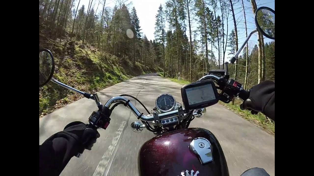 Schwarzwald/ Yamaha XV 535 Virago