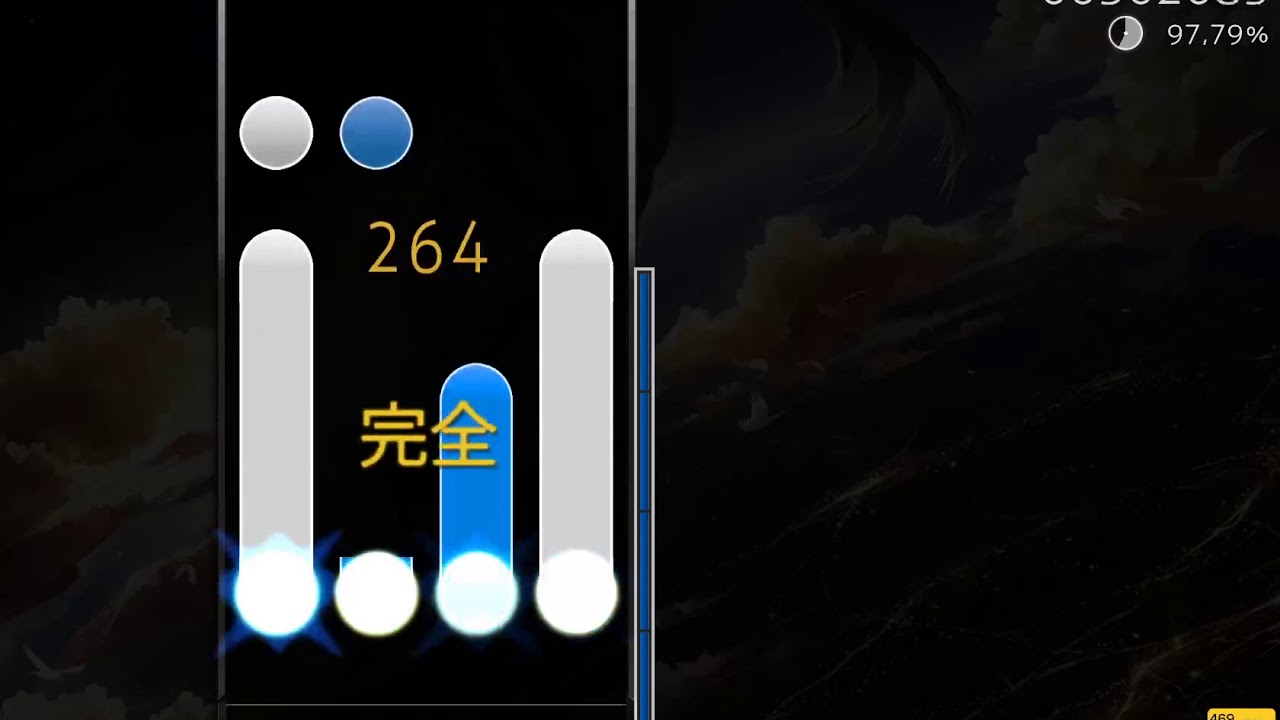 (osu mania) Body F10ating in the Zero Gravity Space 5.63* 97.95% s rank