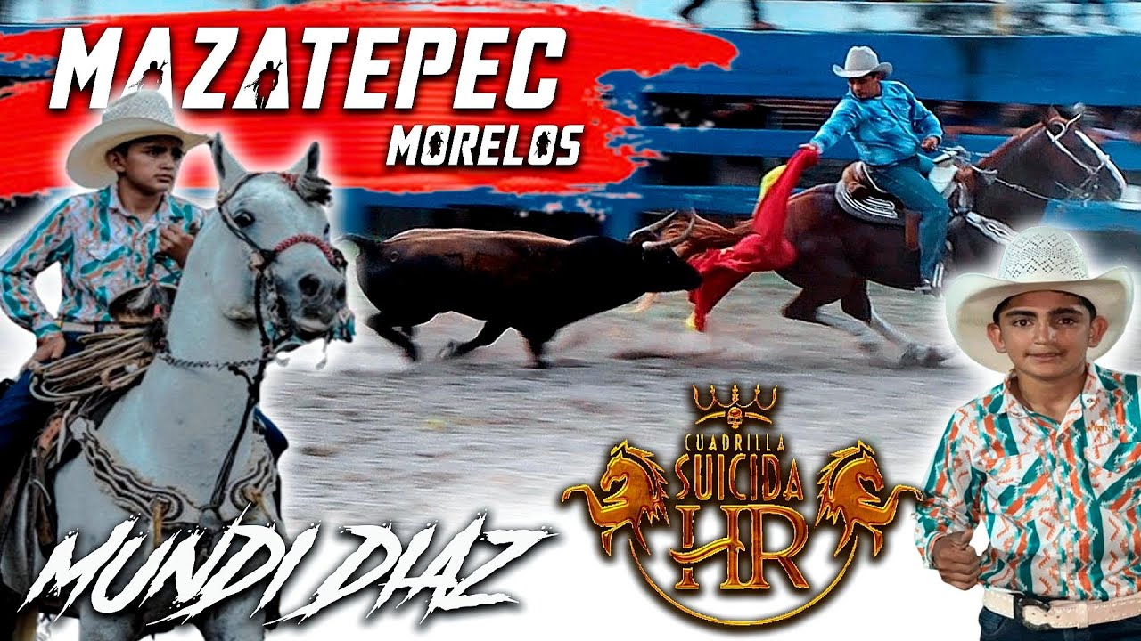 Con Solo 11 AÑOS Mundi Diaz Y la Cuadrilla HR Hicieron Vibrar la San Lucas de Mazatepec Morelos