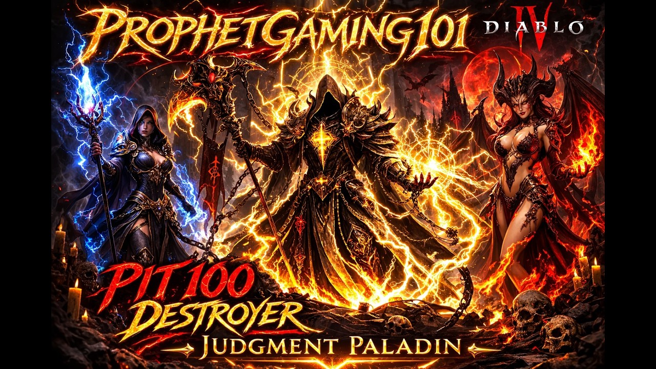 Diablo 4 Season 11 - Prophet Is Live!!! - Judgment Paladin Gameplay