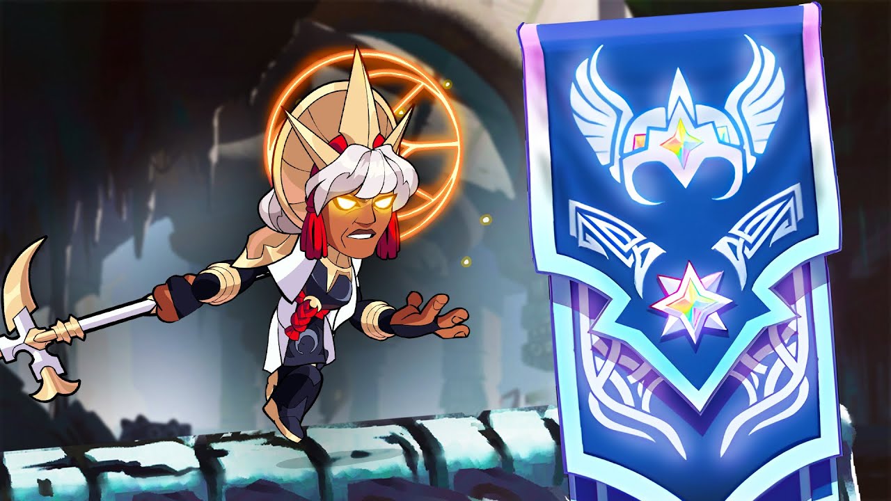 Я играла за ЛЕДИ ВЕРУ на ЛУЧШЕМ ранге Brawlhalla!