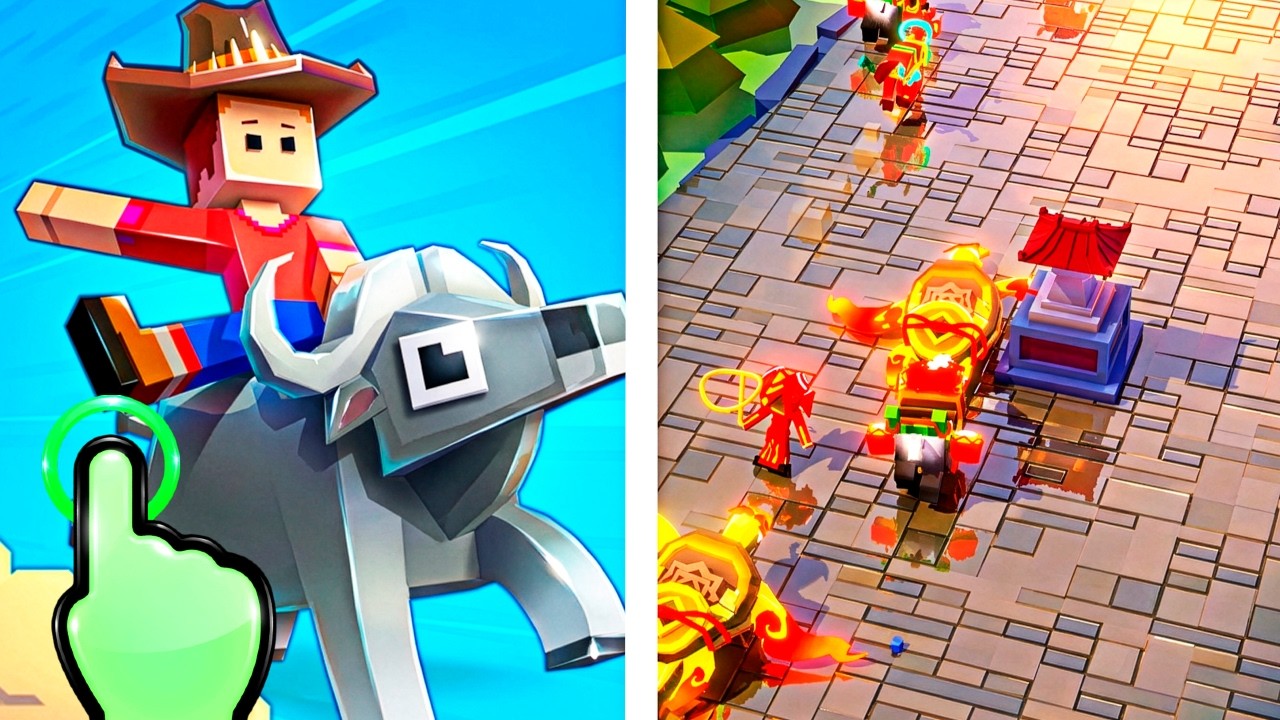 Modern Rodeo Stampede Race 3D - Real Safari Chinese Animal Run - All Levels iOS Android GamePlay #22