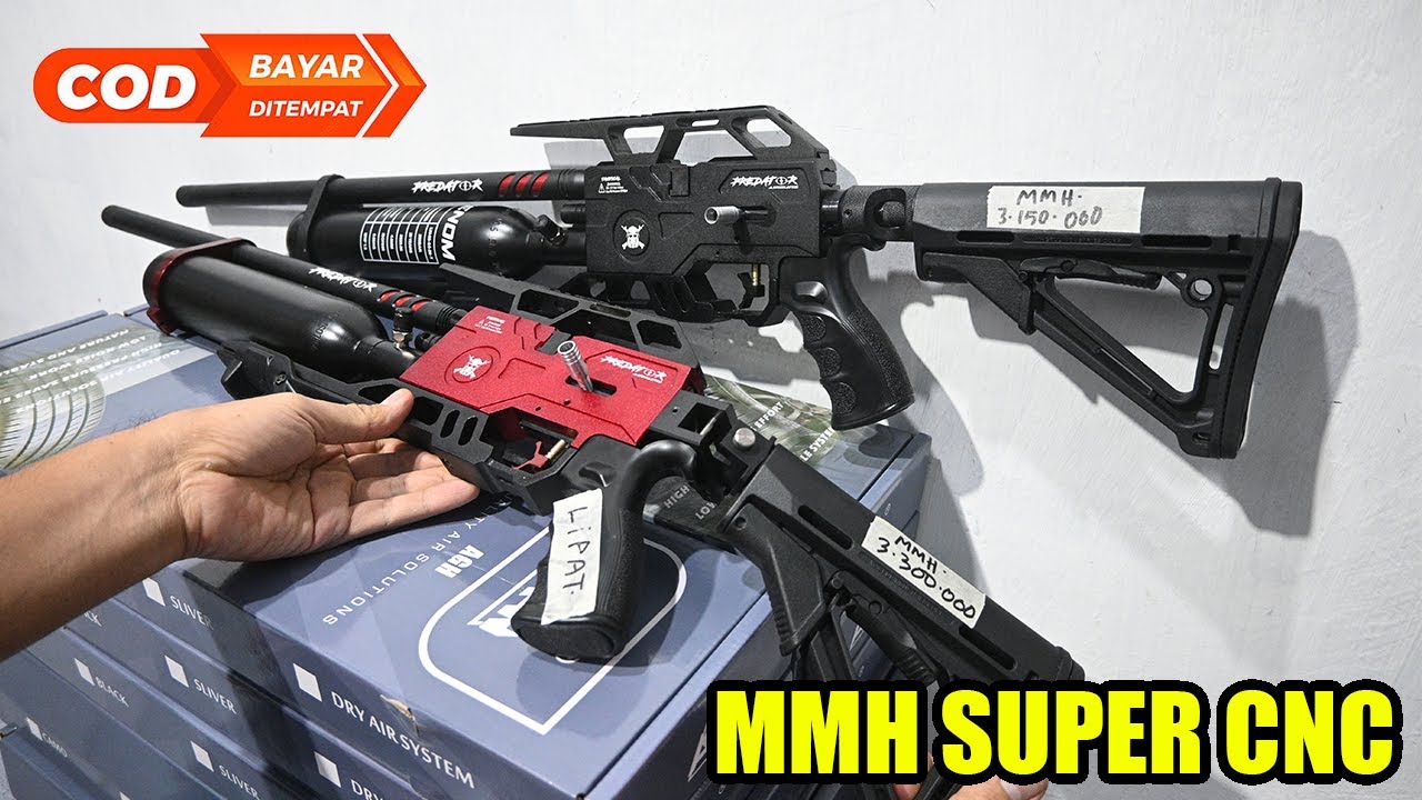 Harga senapan angin PCP BOCAP PREDATOR 500CC SERI MMH CNC terbaru 2025