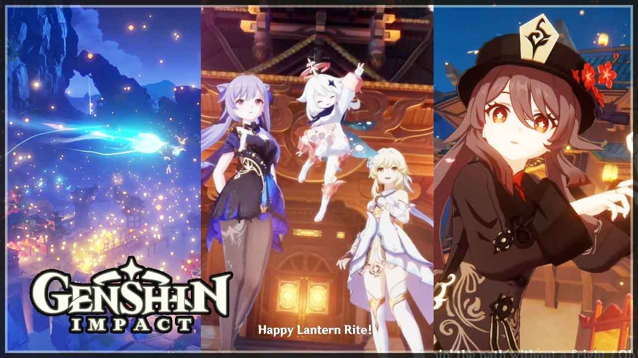 All Lantern Rite 2021-2023 Cinematic Cutscenes Genshin Impact
