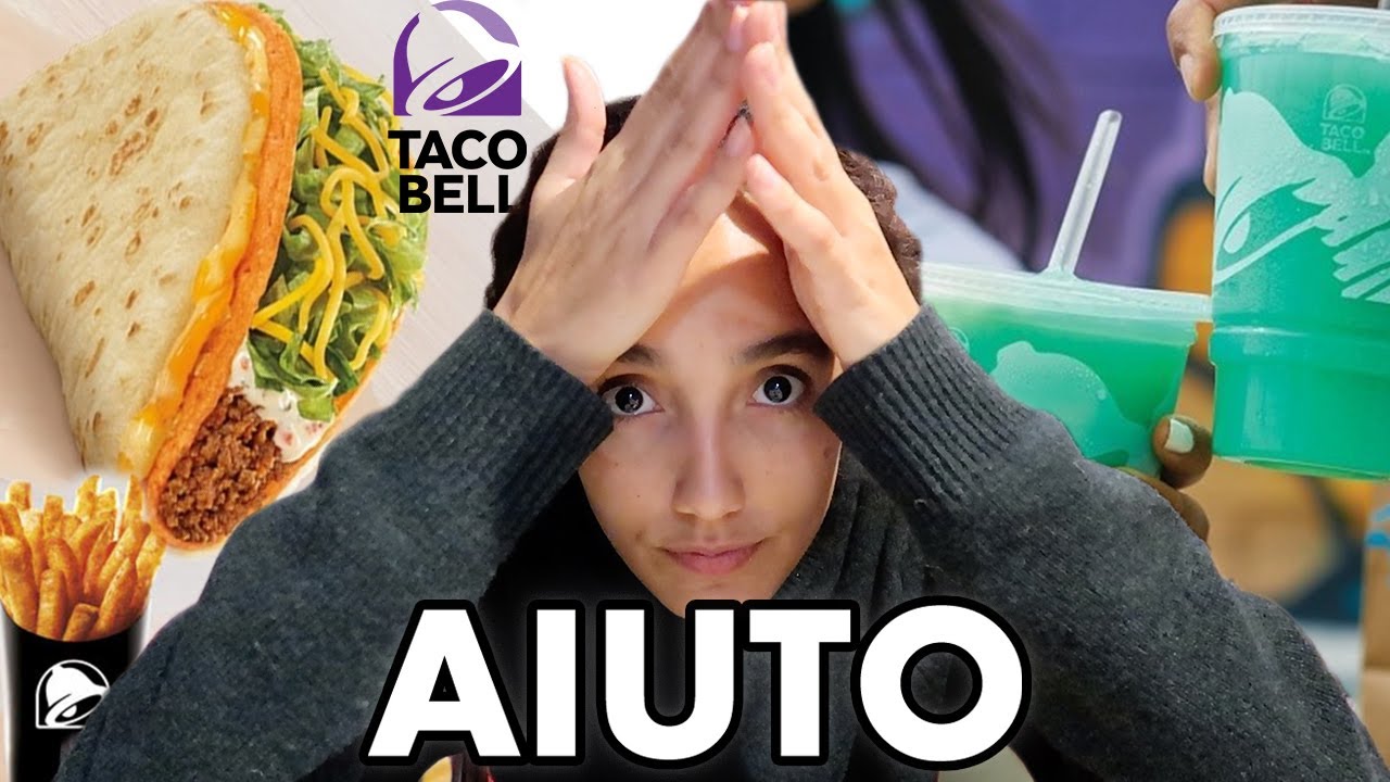 PROVO TACO BELL PER LA PRIMA VOLTA 😱