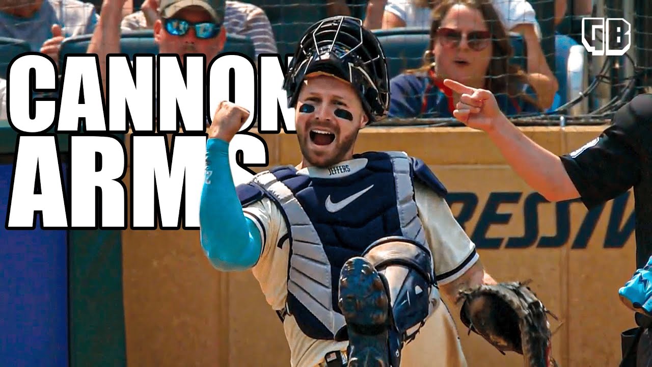 MLB | 20 Minutes of Catchers Making Insane Throws