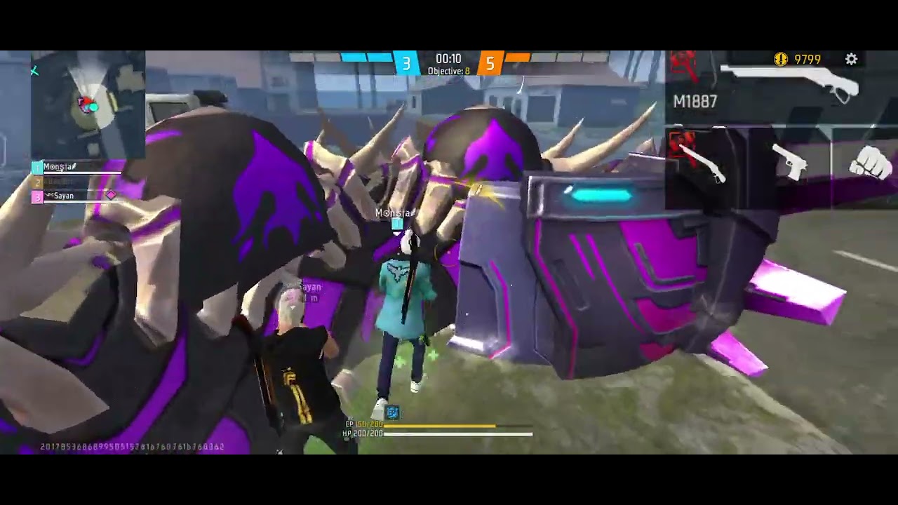 Our castom game 3 vs 3 Monster vs Tenx ff