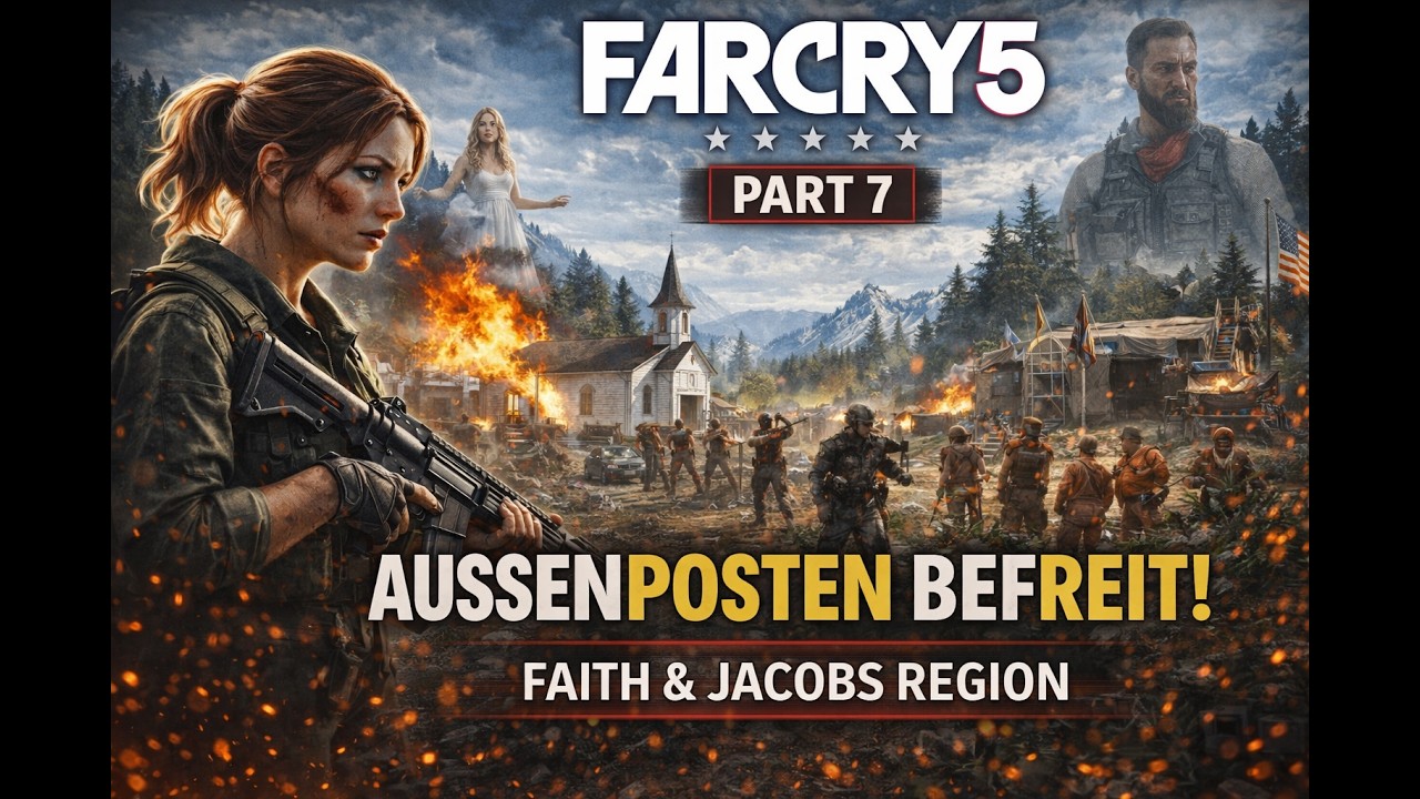 Außenposten in Faith & Jacobs Region befreit | Far Cry 5 Gameplay | Part 7