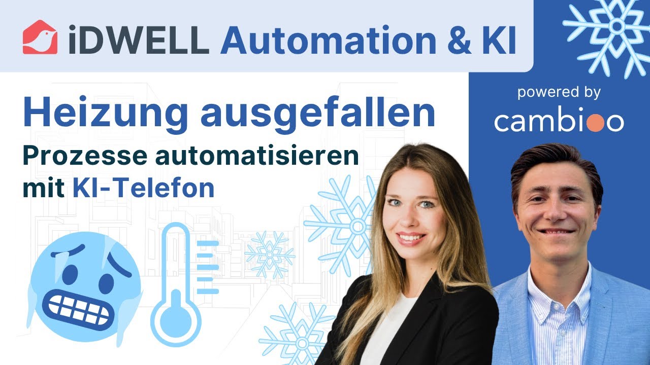 Heizung ausgefallen - Prozesse automatisieren mit KI-Telefon powered by Cambioo.ai