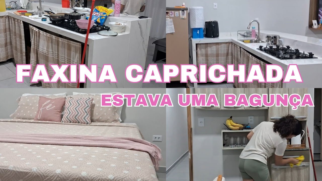 DIA DE FAXINA | FAXINANDO A CASA A NOITE | LIMPEZA CAPRICHADA 🫧🪣