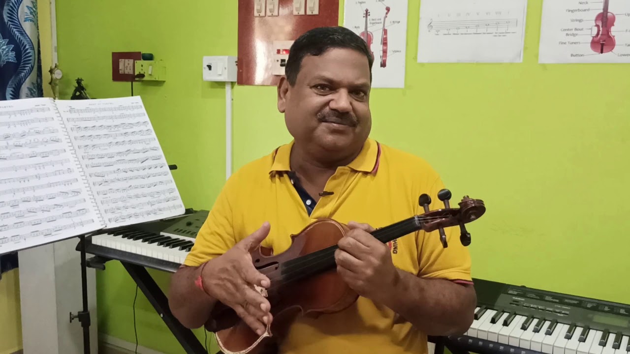 Online Violin Class - By Violin Naga - Tamil