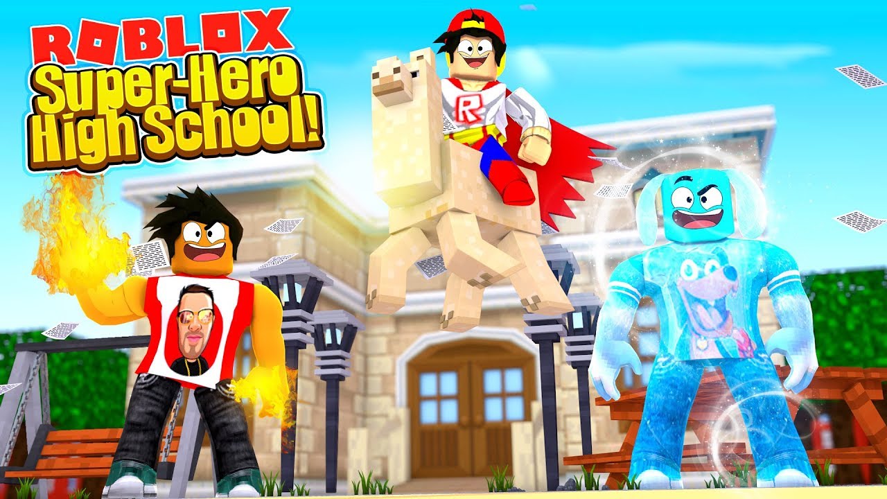 ROBLOX - SUPER-HERO HIGH SCHOOL!!!
