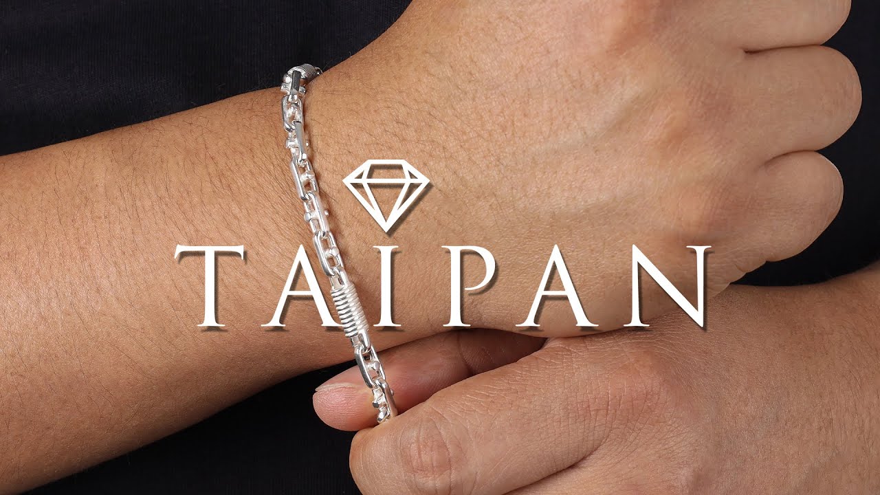 Taipan 5mm Monte Carlo kette Armband - 925 Silber