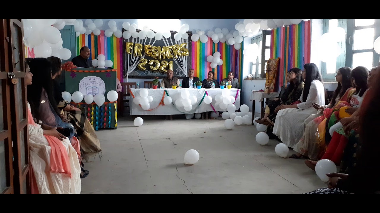 Freshers party  2021  ppn college kanpur