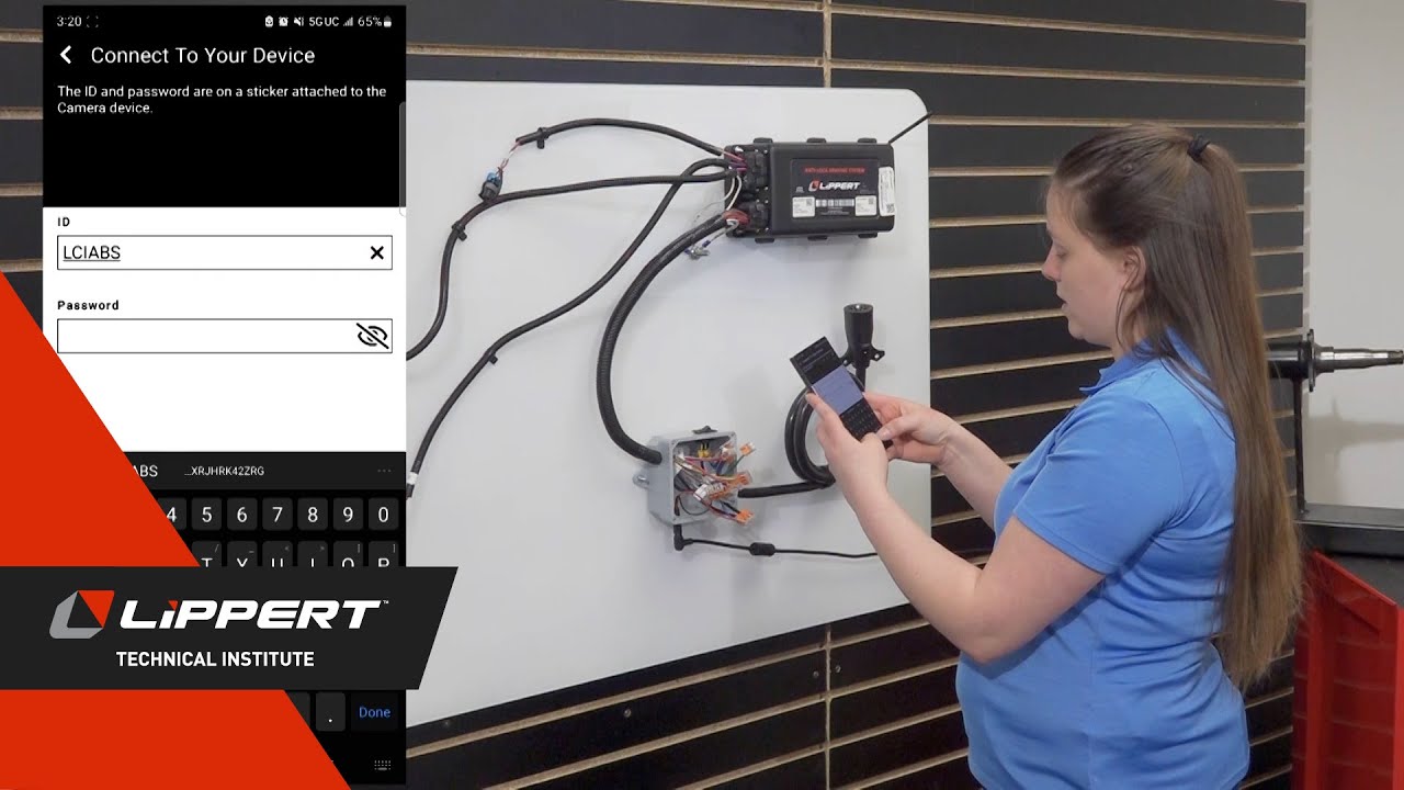 How to Operate the Lippert Anti-Lock Braking System App V1