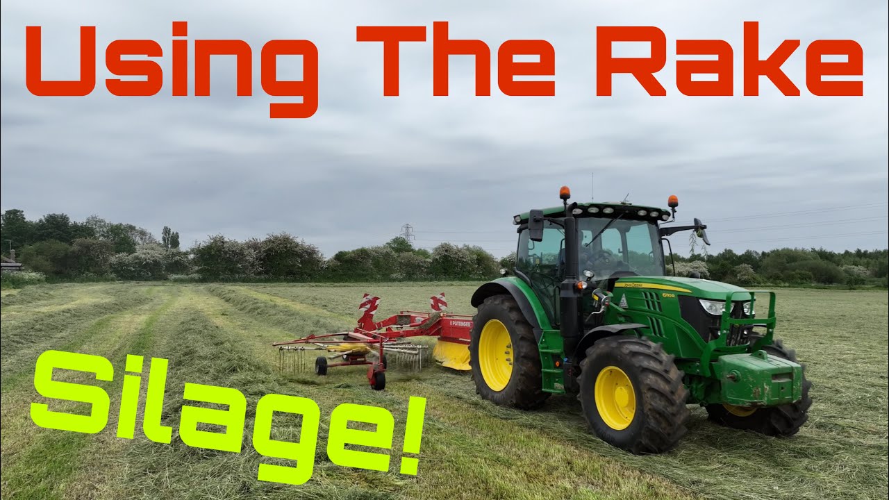 Silage! Do you want to see the Pottinger Twin Rake in action?