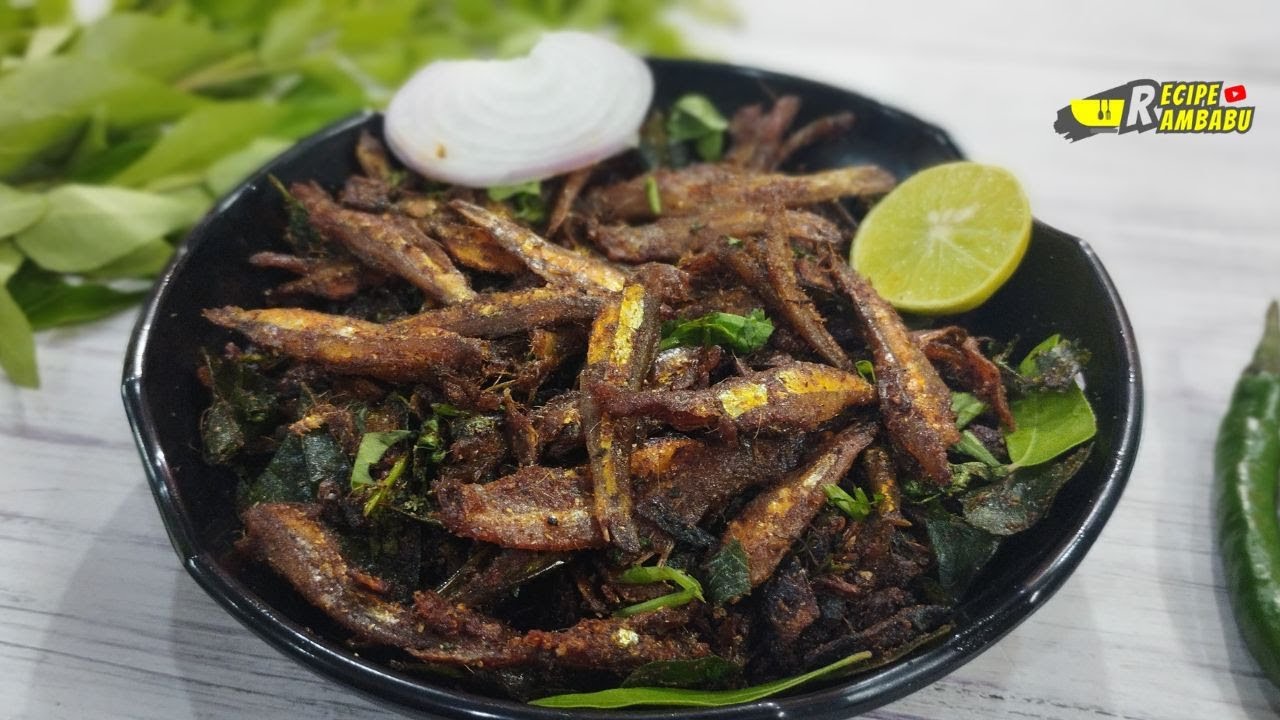 Dry Nethallu Fry నీచు వాసనా లేకుండా చాలా రుచిగా ఉండి కరకర లాడే ఎండు నేతల్ల వేపుడు Nethilli | Anchovy