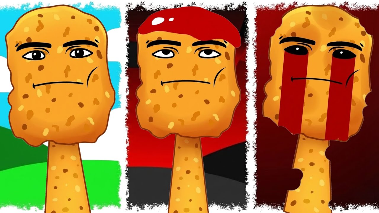 My New Sprunki OC: Gegagedigedagedago (Dancing Nugget) / Phase 1-3