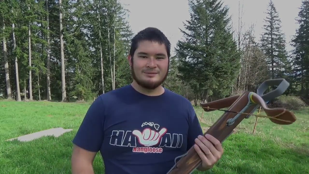 Full Build  - 100 Pound Medieval Style PVC Crossbow - Blast From the Past