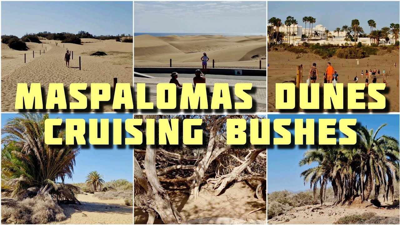 Playa del Ingl&eacute;s Cruising Dunes close to the Maspalomas Gay Naturist beach 🌈 on the Gran Canaria