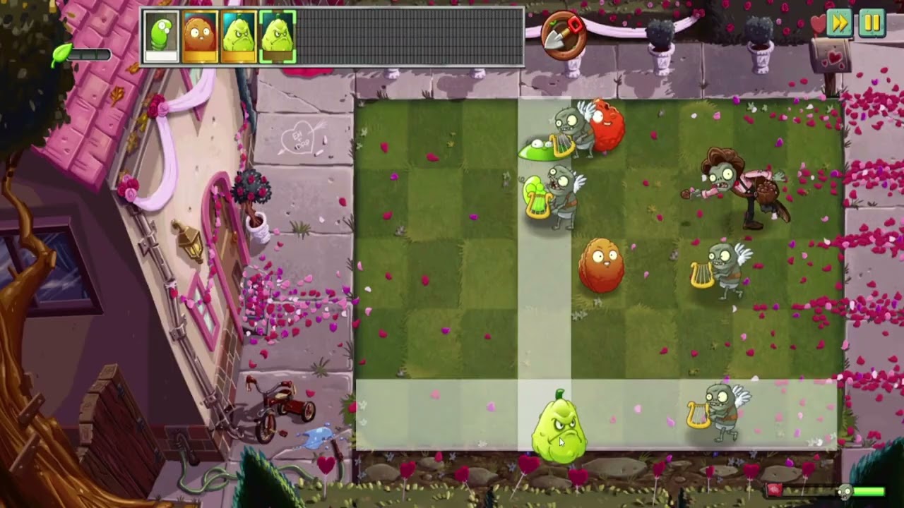 Plants vs Zombies Universe - Travel Log ValenBrainz Level 3