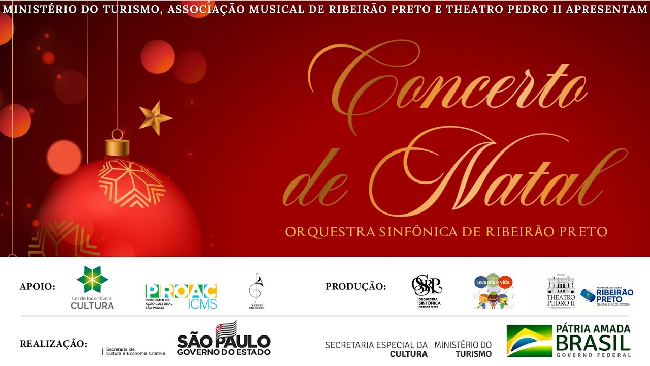 OSRP - Concerto de Natal 2021 - Orquestra Sinfônica de Ribeirão Preto