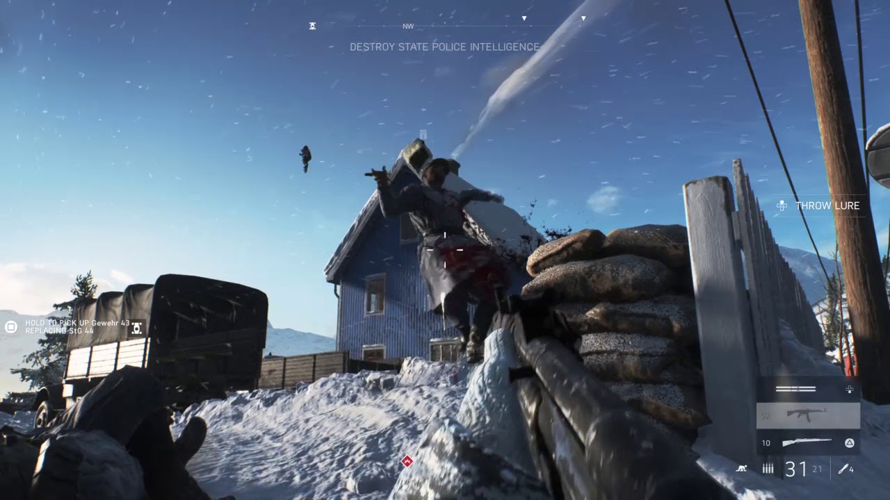 Battlefield V | Destroy State Police Intelligence [HARDCORE] | Nordlys Mission Step