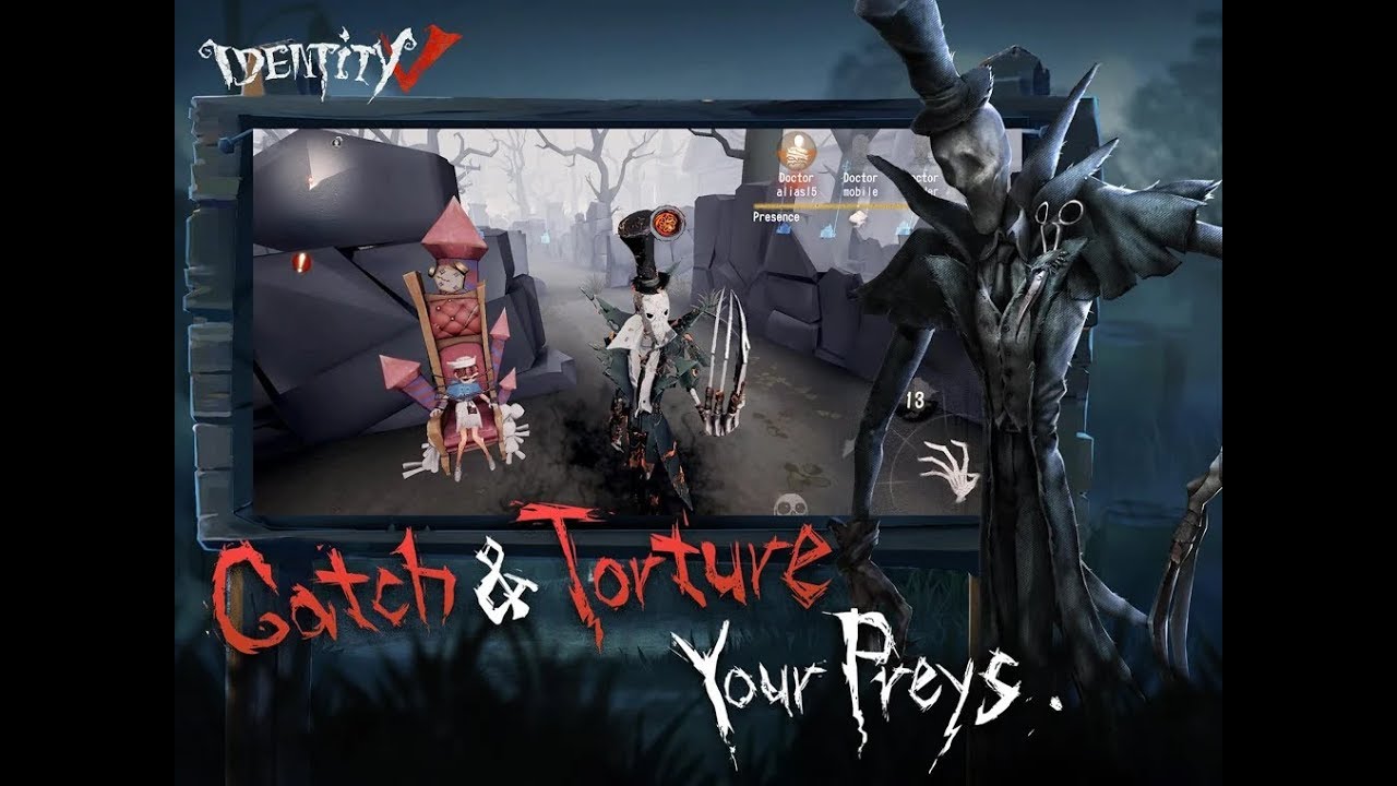 Identity V: Jack The Ripper Gameplay | Identity 5 Hunters