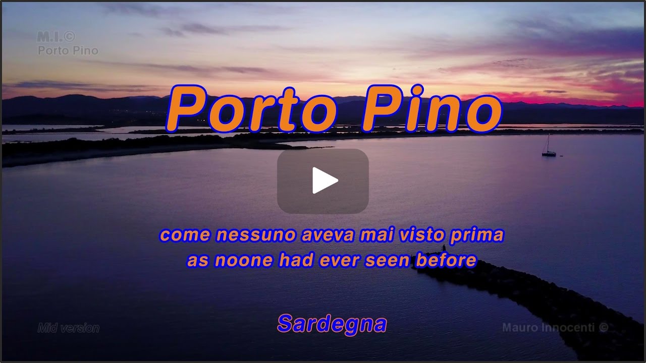 Porto Pino (come nessuno aveva mai visto prima)