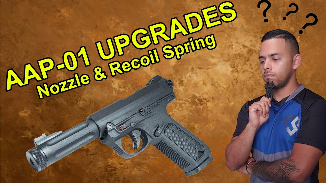 Action Army AAP-01 Upgrade series! - Nozzle & Recoil Spring