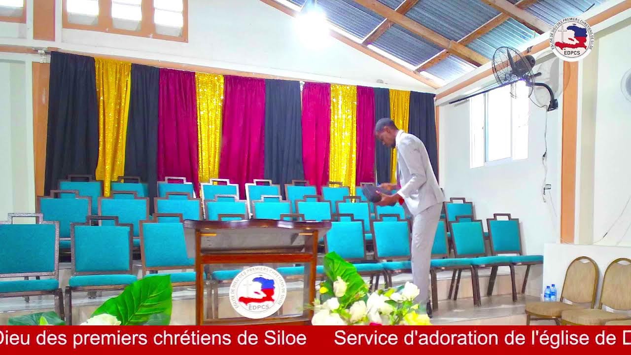 Service du Dimanche Eglise de Dieu des premiers chrétiens de siloe