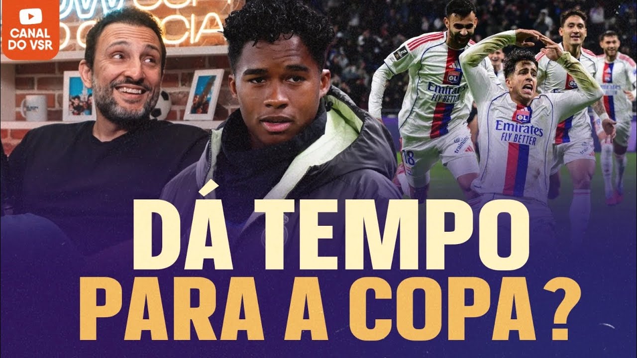 LYON É UM BOM DESTINO PARA ENDRICK TENTAR IR À COPA DE 2026