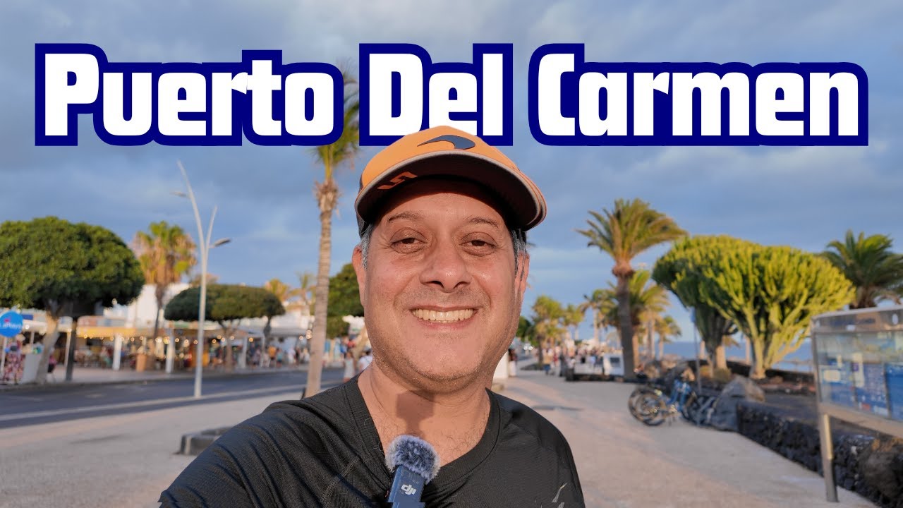 Puerto del Carmen Dusk Walk 2025: A VIBRANT Promenade Tour (Lanzarote) 🌴