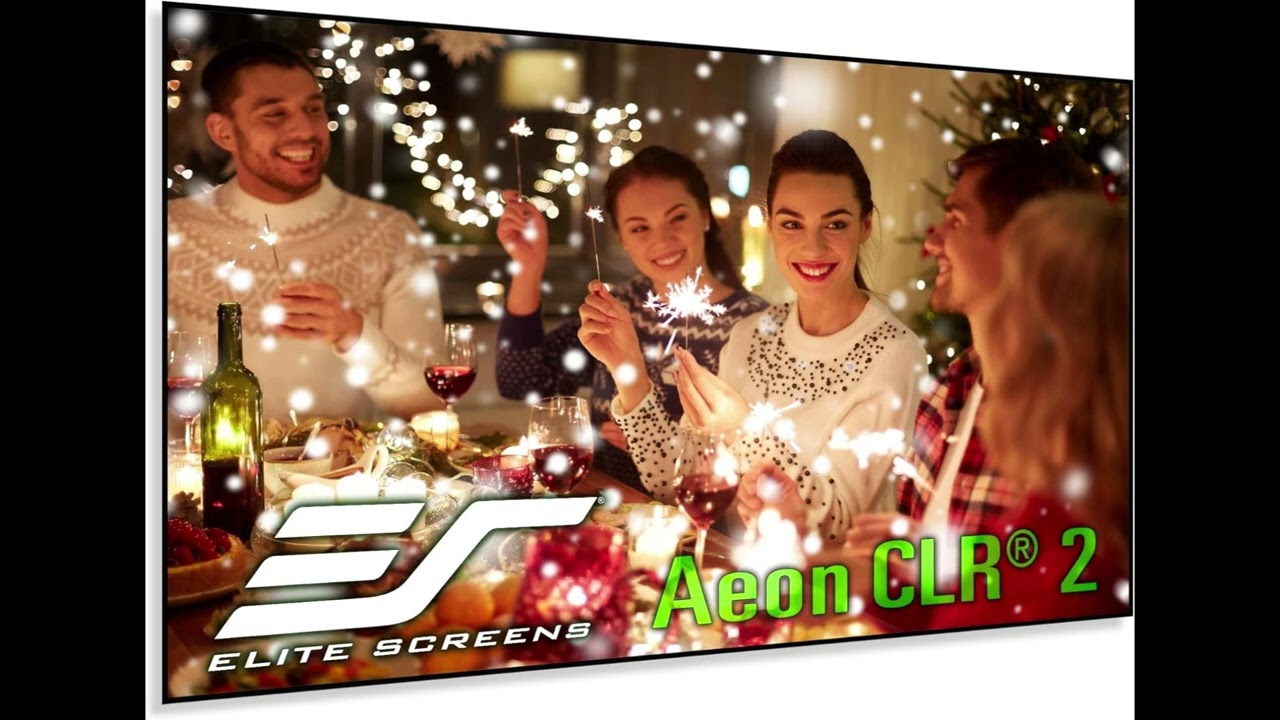 123-Inch Elite Screens Aeon CLR2 Review – Perfect for Bright Rooms & UST Projectors
