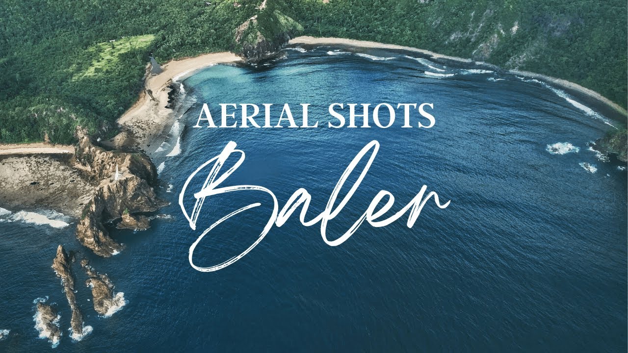 Baler Philippines Cinematic Aerial View