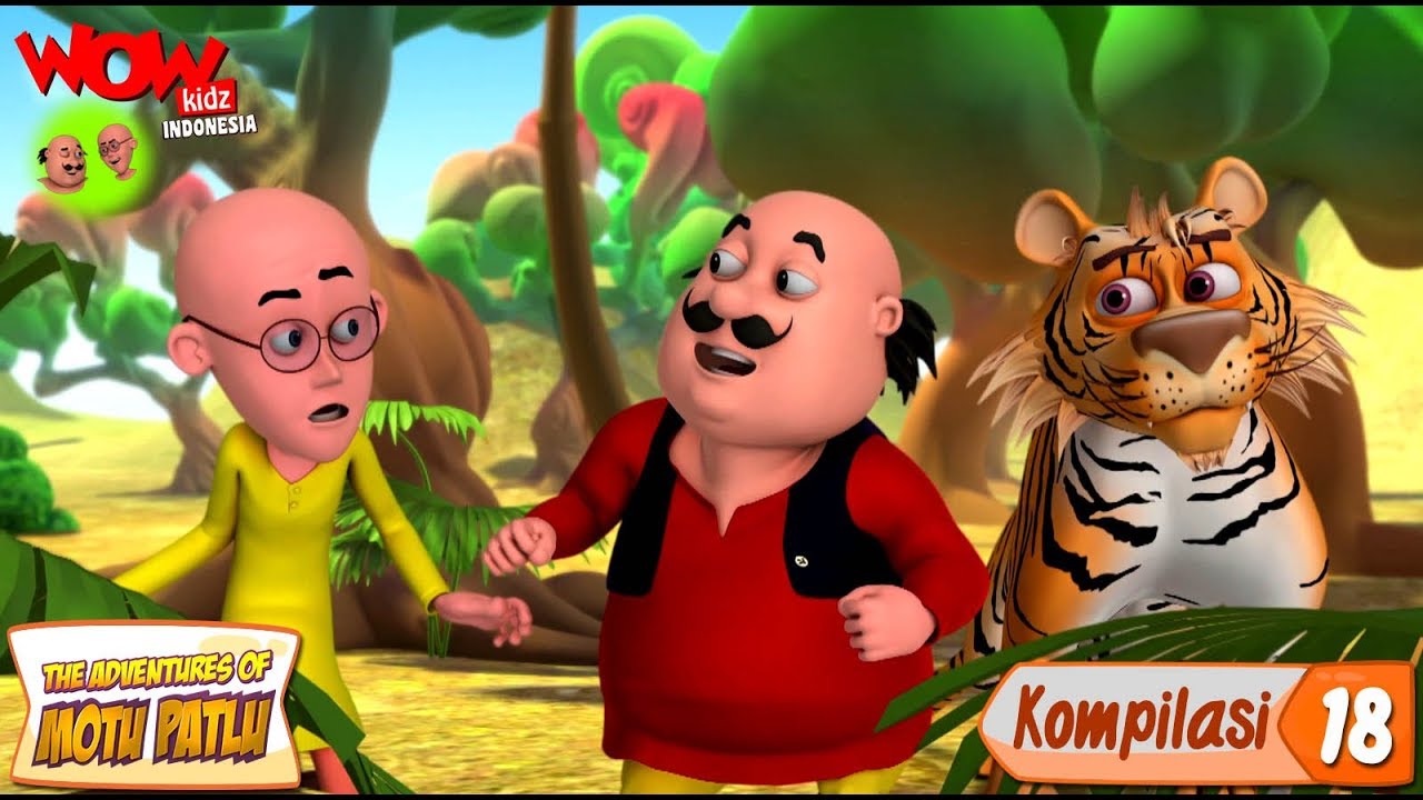 Kompilasi - 18 | Motu Patlu dalam Bahasa - Animasi 3D Kartun | WowKidz Indonesia
