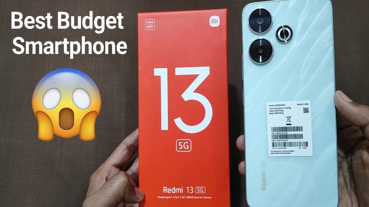 REDMI 13 5G Unboxing & Review || 6GB + 128GB ( Hawaiian Blue )