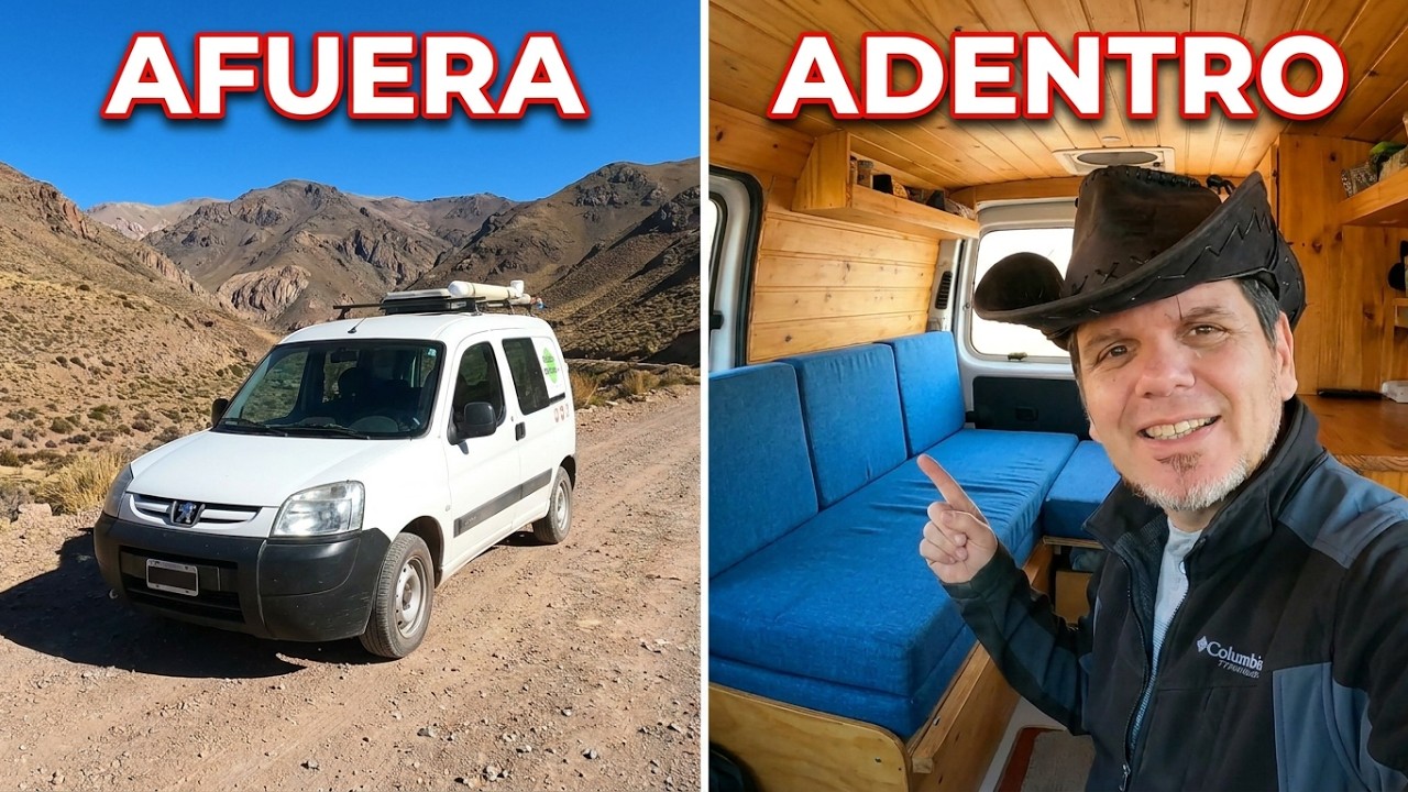 Van Tour Mini Camper - La MAS BARATA de TODAS hecha en casa.