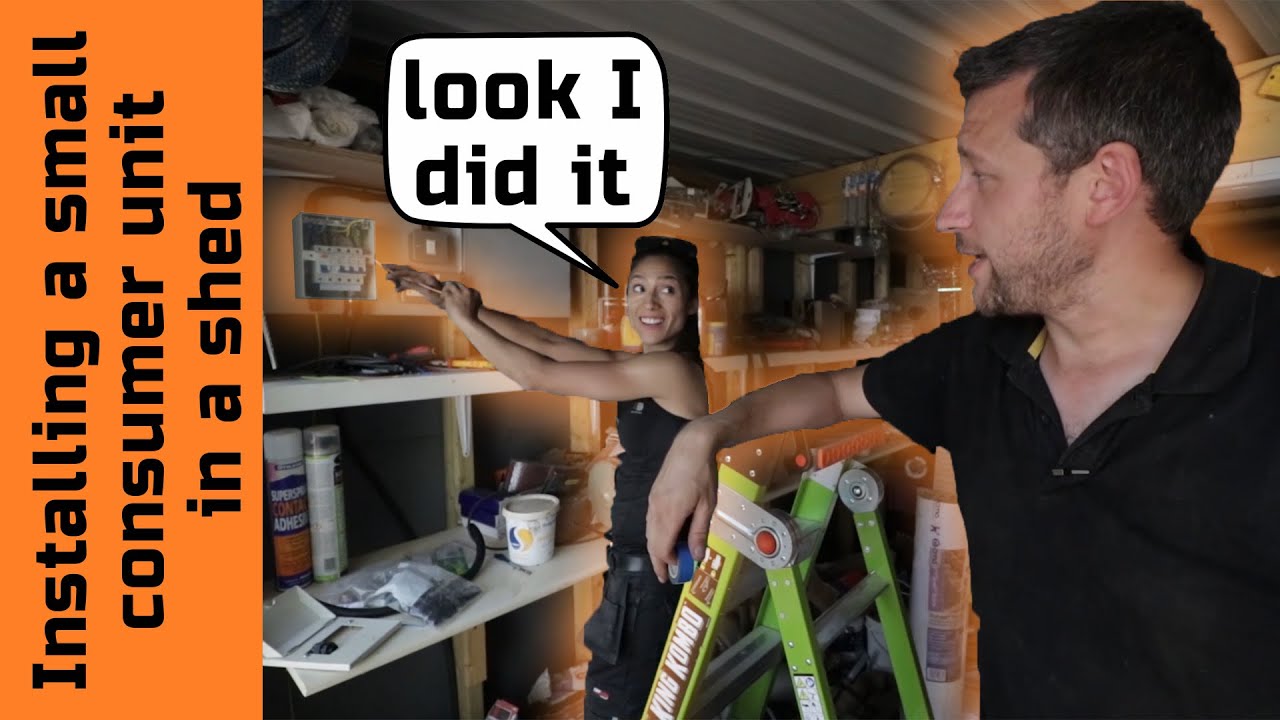 Naiomi installs her FIRST Consumer Unit | Thomas Nagy