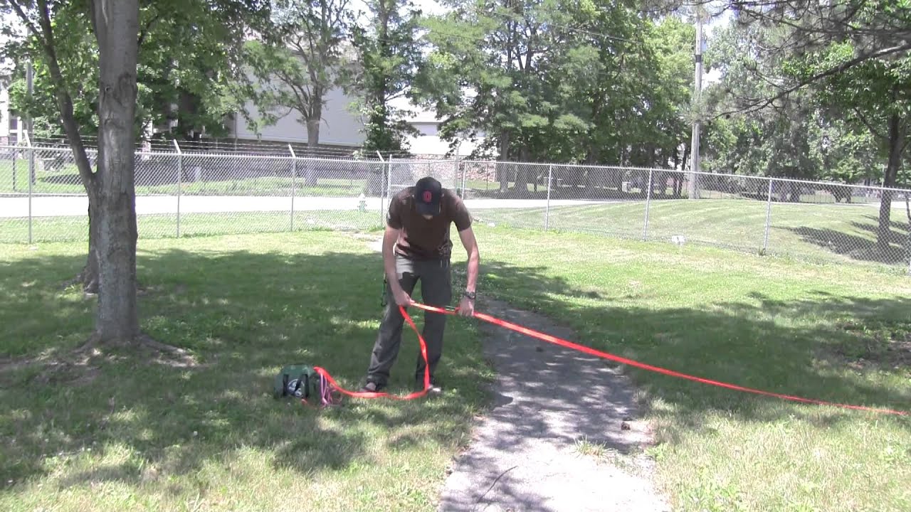 One of The Best Ways to Rig a Slack Line