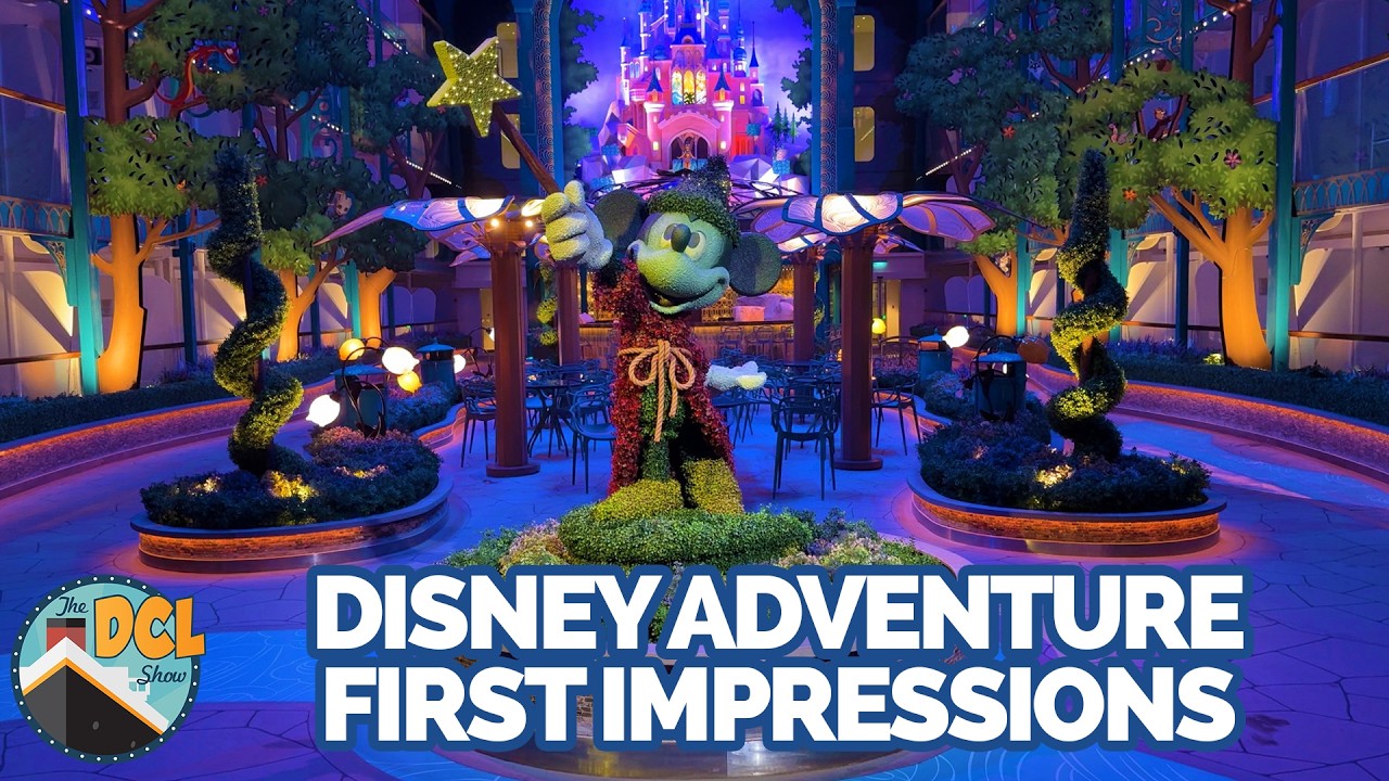&laquo;Disney Adventure&raquo; &mdash; первые впечатления от новейшего корабля Disney.