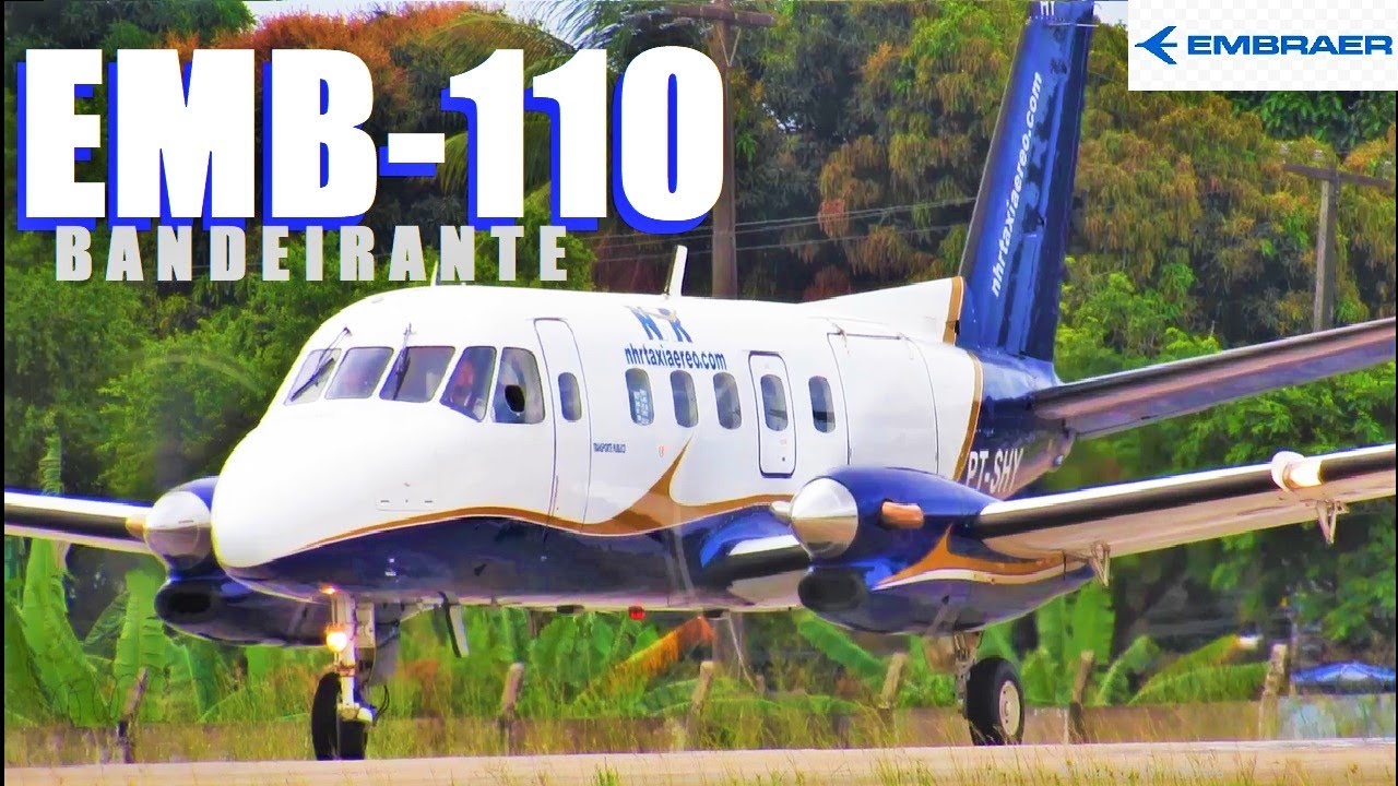 DECOLAGEM! Embraer EMB 110 Bandeirante em Recife! TAKE-OFF! Embraer EMB 110 Bandeirante in Recife!
