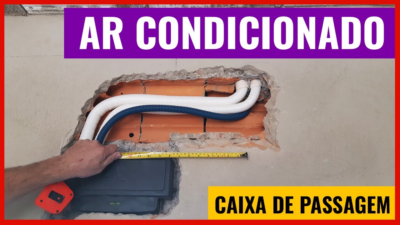 CAIXA DE PASSAGEM PARA AR CONDICIONADO SPLIT